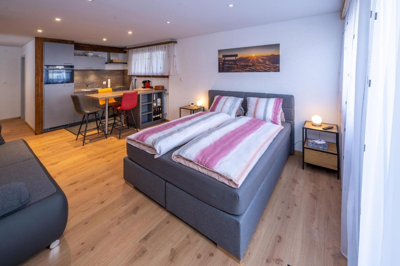 Studio Roseline - Smart & Modern Grächen Dış mekan fotoğraf